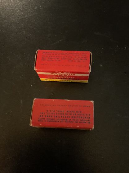 Vintage Winchester Super-Speed .22 Long Rifle Rimfire Cartridges — Full Box of 50