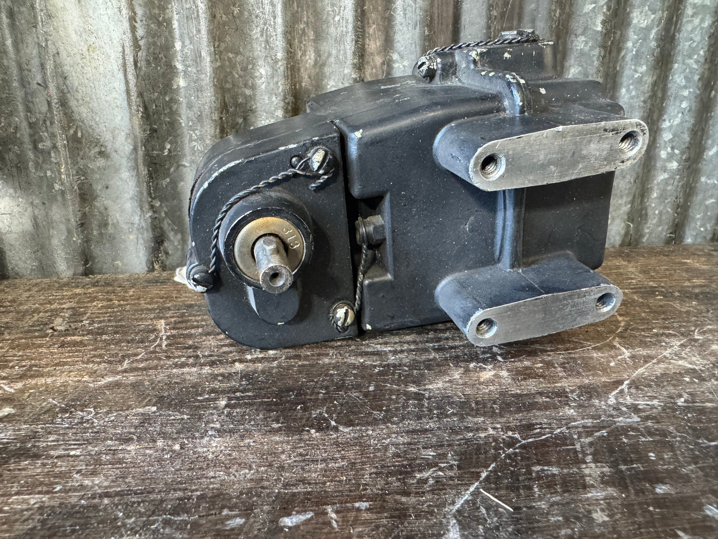 WWII U.S. Army Air Forces Aircraft Antenna Changeover Switch Assembly – Heavy Duty RF Waveguide Component