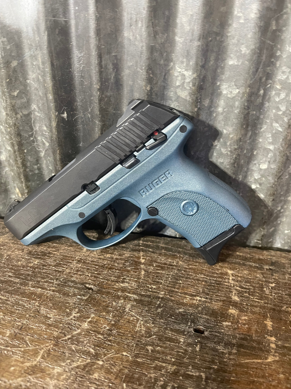 Ruger LC9s 9mm Two-Tone Blue/Black – Excellent Condition