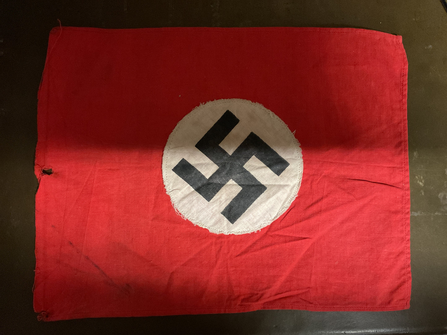 WWII German 3rd Reich Party Vehicle Flag