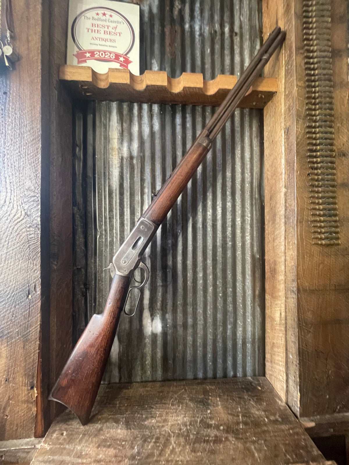 Antique Winchester Model 1886 .45-90 WCF – Manufactured 1894 – Special Order 26” Half Octagon/Half Round Barrel