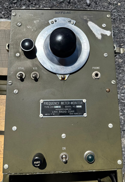 Original WWII-era Frequency Meter-Monitor Type 230-B