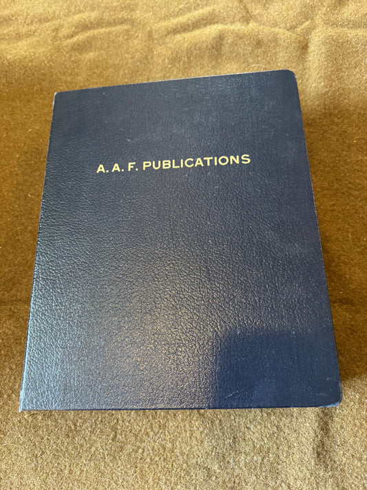 WWII AAF AN/APQ-13 Radar Binder
Original 1944 technical order