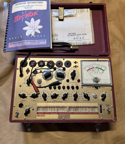 Hickok Model 605A Micromho Dynamic Mutual Conductance Tube Tester