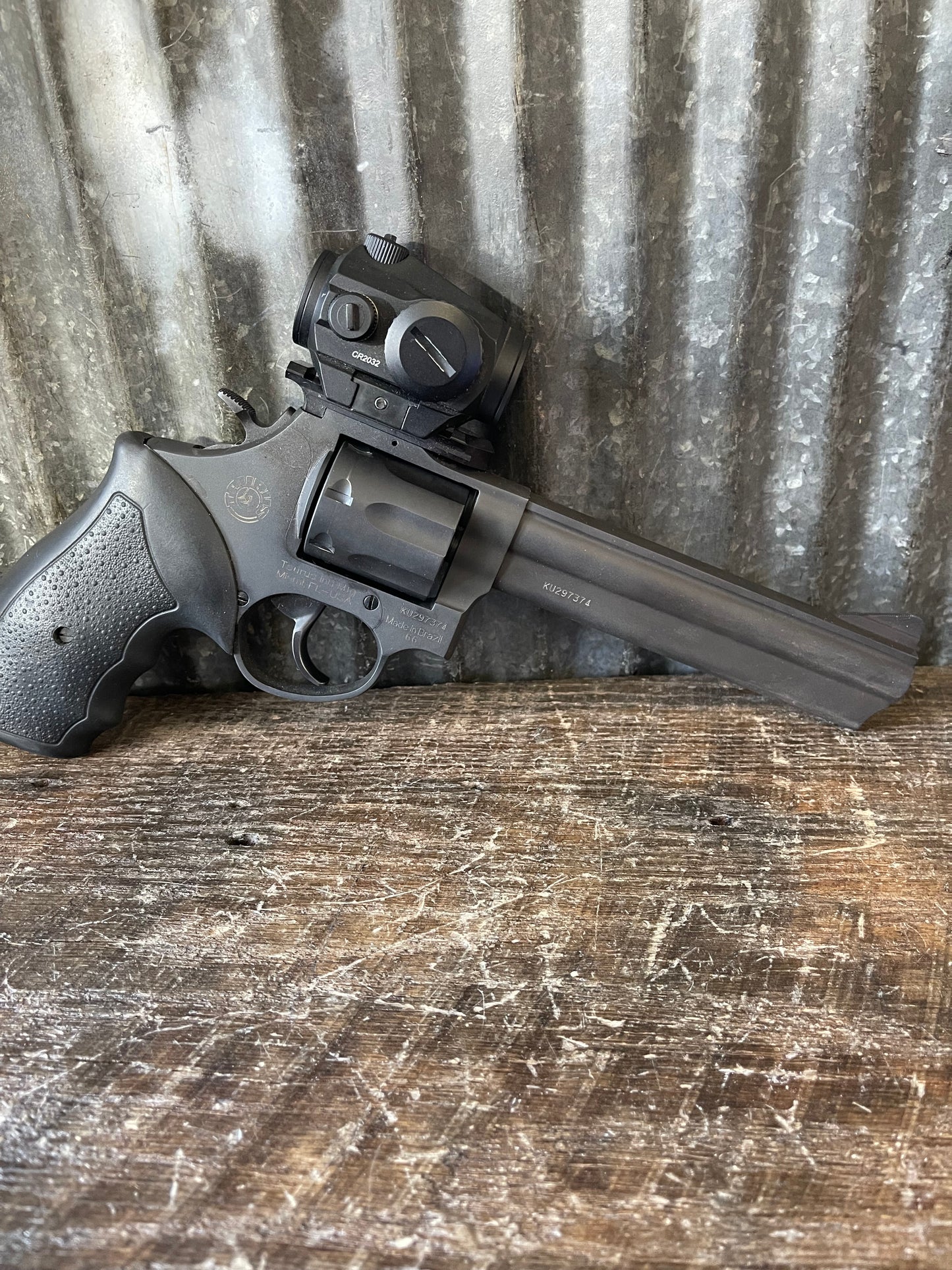 Taurus Model 66 .357 Magnum 6” 7-Shot Revolver w/ Crossfire Red Dot