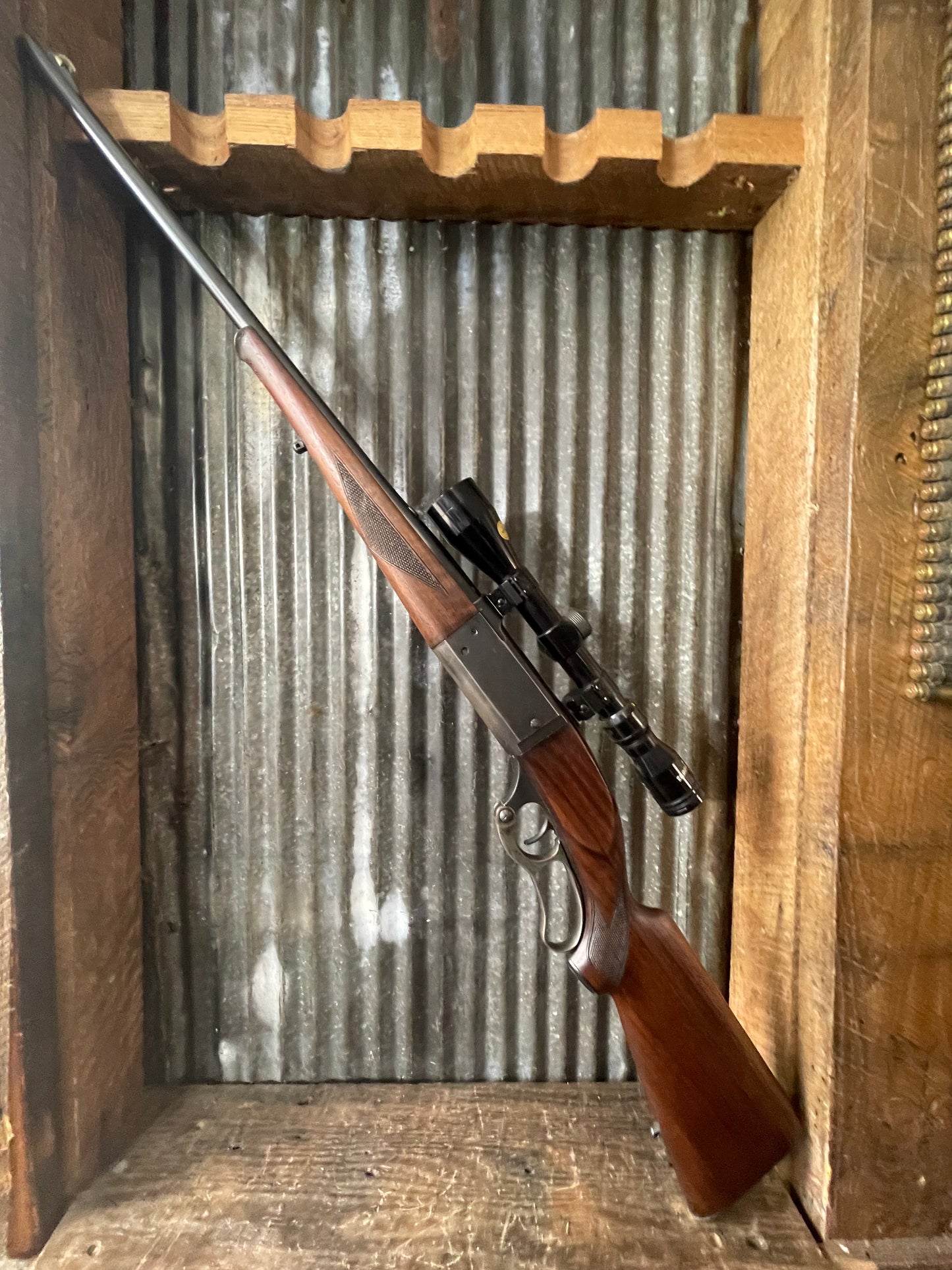 Savage Model 99 Lever Action Rifle – .303 Savage – Tasco 3-9x40 Scope