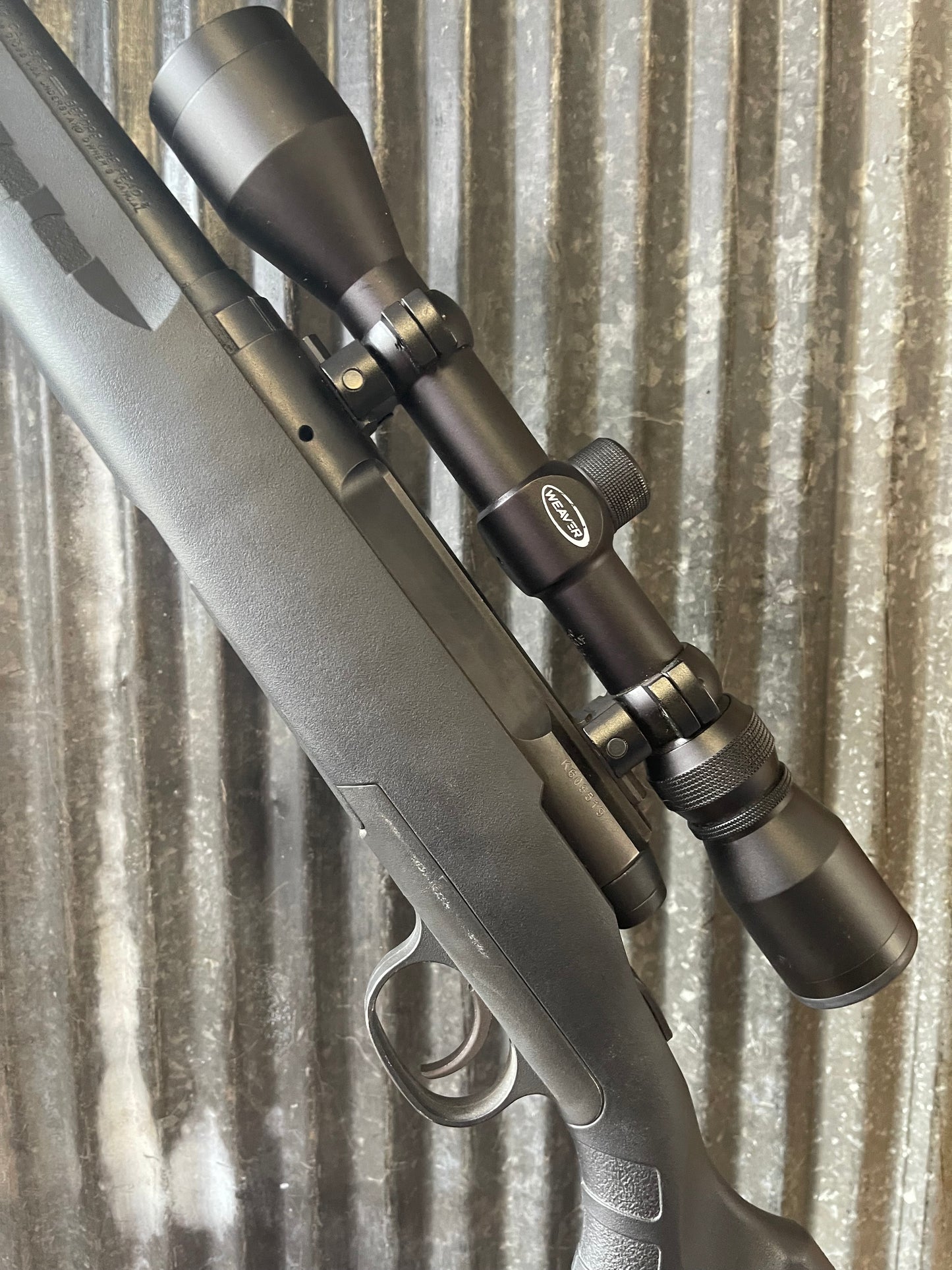Savage Axis XP Bolt Action Rifle – .243 Winchester – Weaver 3-9x Scope