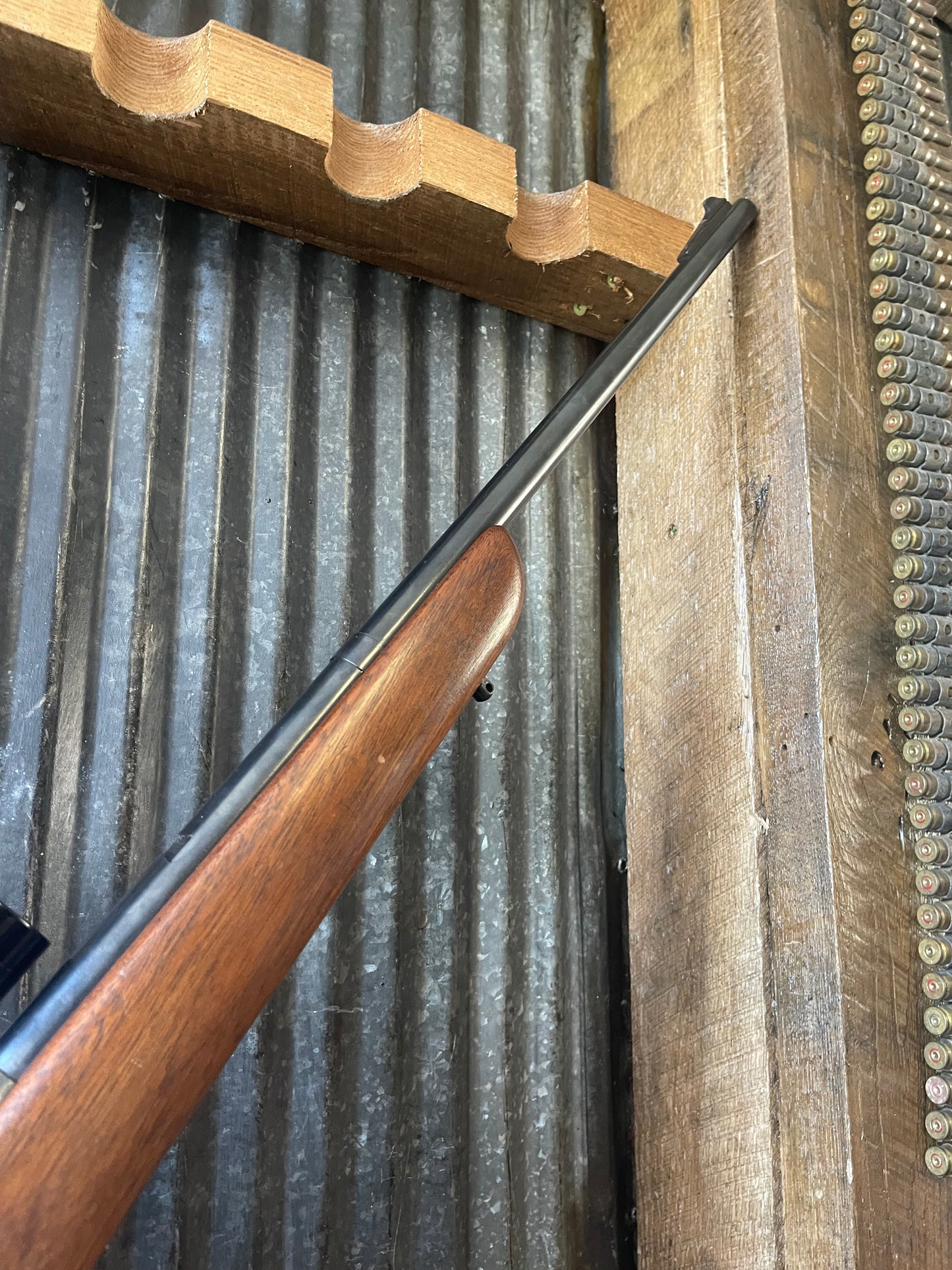 Savage Model 342 .22 Hornet Bolt Action Rifle w/ Burris 3-9x Scope