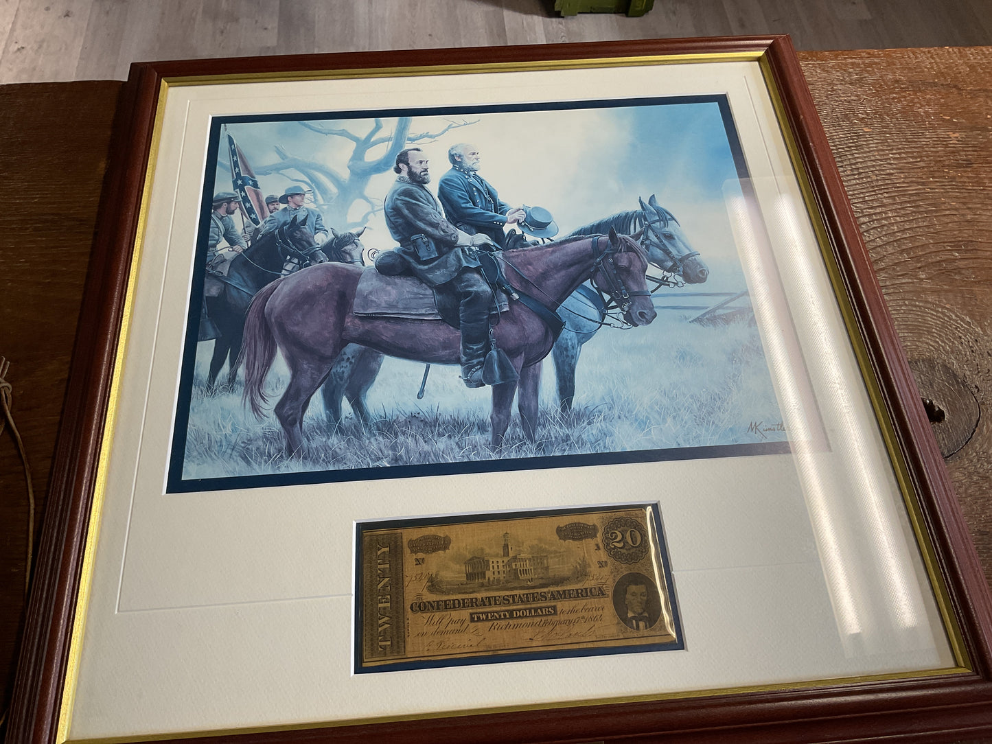 “Jackson and Lee” by Mort Kunstler