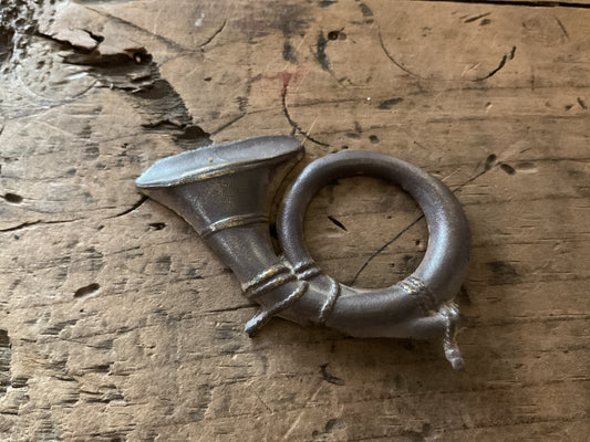 Civil War Era Brass Hunting Horn Insignia Relic