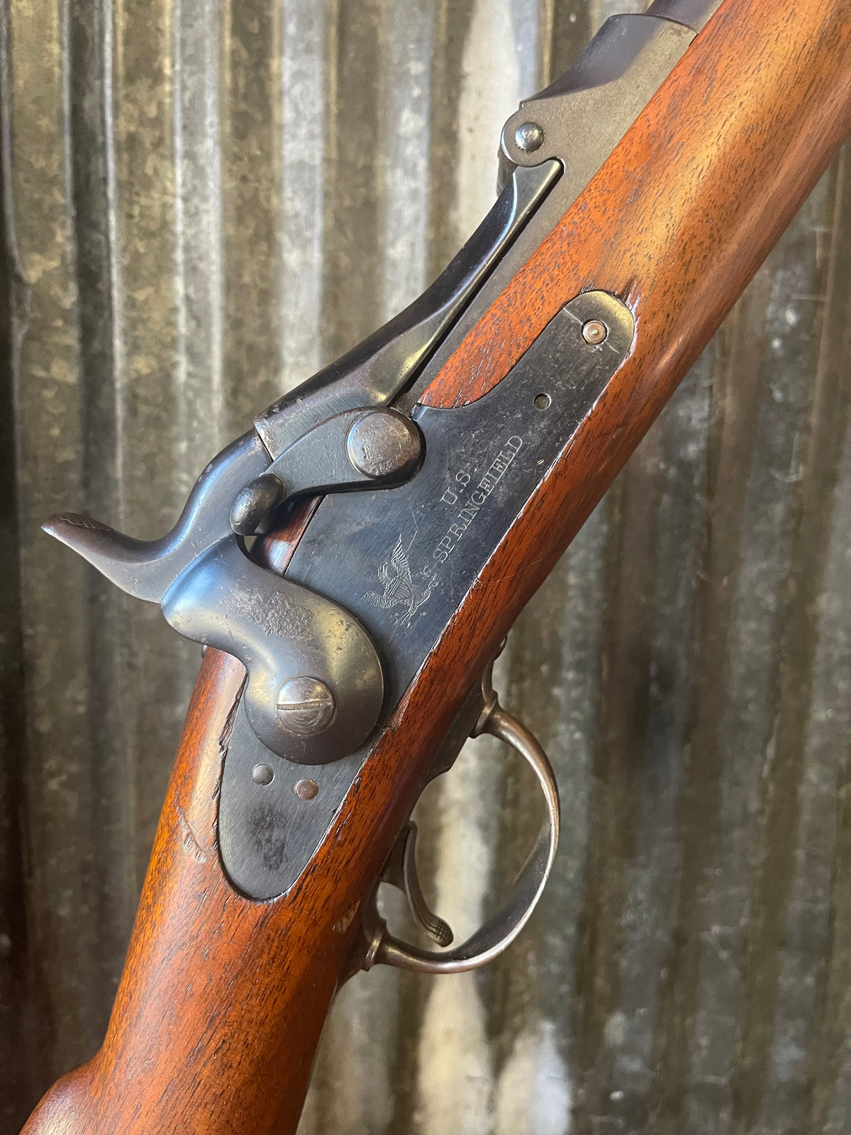 U.S. Springfield Model 1884 Trapdoor .45-70 – Antique – Sporterized/Cut-Down – Shooter Grade