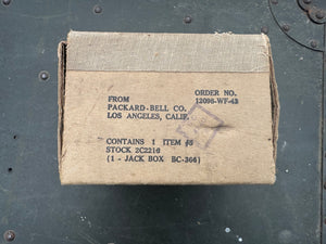 WWII Signal Corps Jack Box BC-366