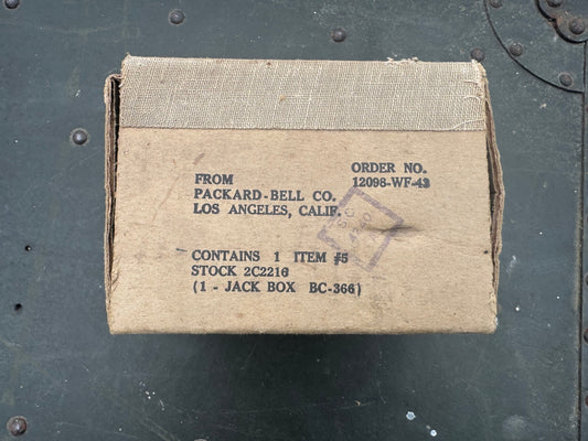WWII Signal Corps Jack Box BC-366