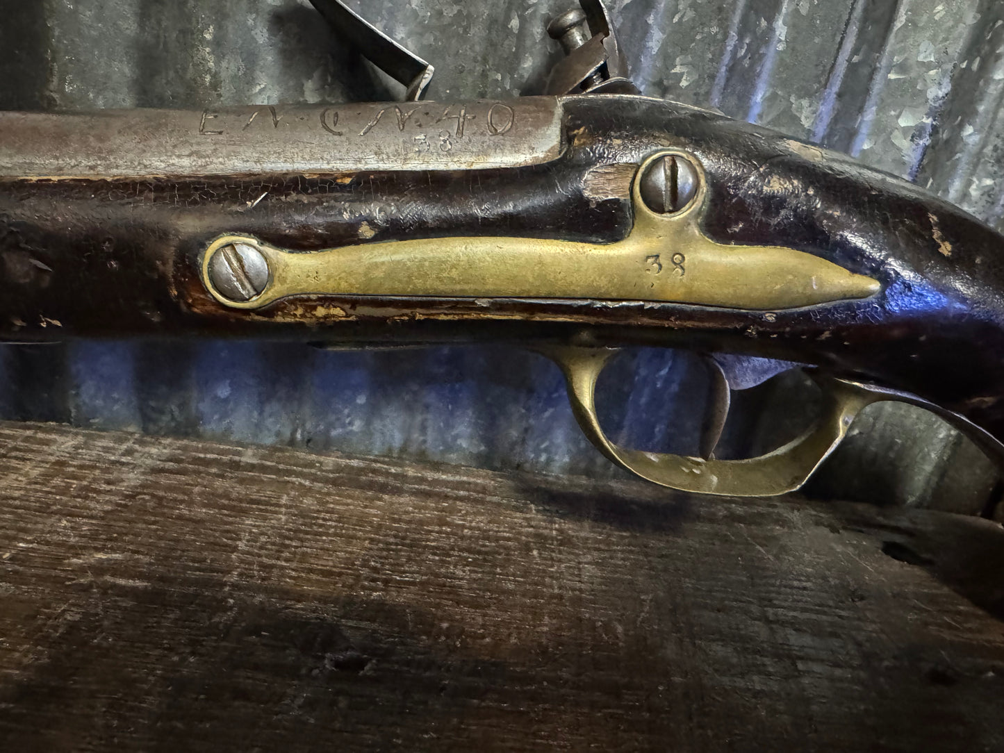 1772 Danish Dragoon Flintlock Pistol