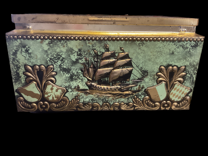 Vintage Nautical Tin Box