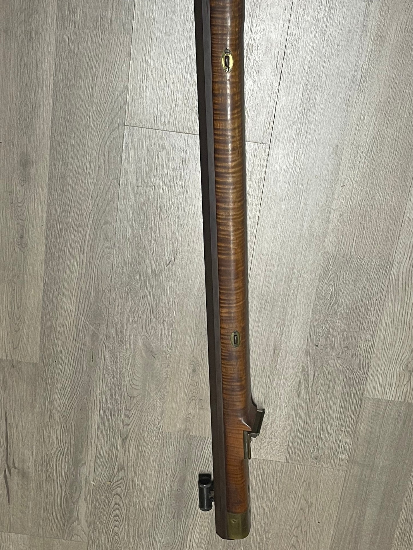 Custom .50 Cal “Chunk Gun” – Joe Sivits (New Paris, PA) – Heavy Octagon Barrel – Tiger Maple