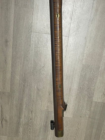 Custom .50 Cal “Chunk Gun” – Joe Sivits (New Paris, PA) – Heavy Octagon Barrel – Tiger Maple