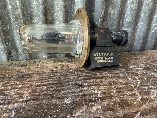 Vintage Sylvania Type 3J80 Radar / Microwave Tube Assembly – U.S. Made