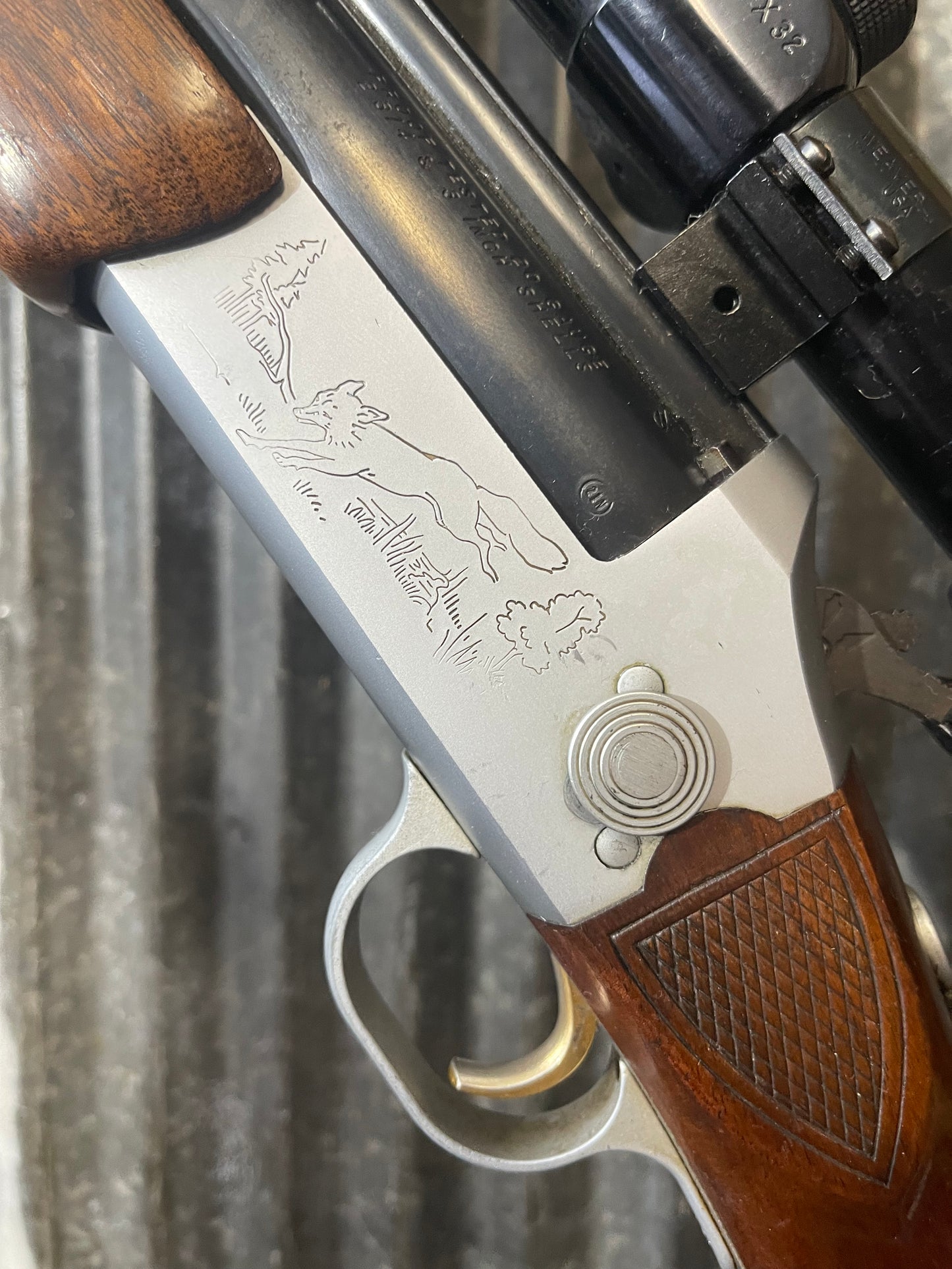 Savage Model 24B-DL Deluxe .22 Magnum / 20 Gauge Over-Under Combination Gun – Scoped