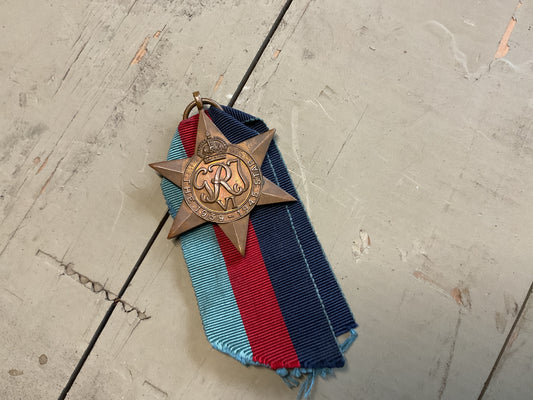 British WWII 1939-1945 Campaign Star Medal