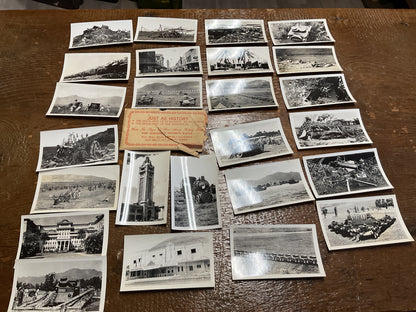 Vintage Pack of Souvenir Set of Photos of Phillipines w/original envelope