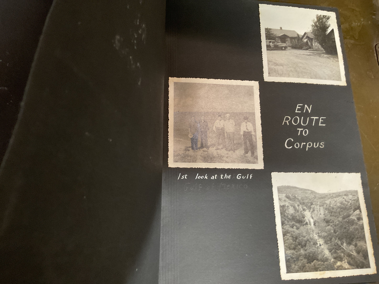 WWII Vintage US Naval Air Station Scrapbook