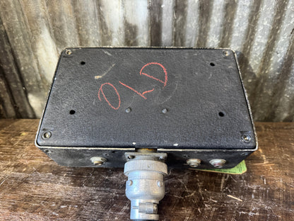 Original WWII-era C-166/AIC-3 Aircraft Interphone Control Panel by Allied Aircraft Co.