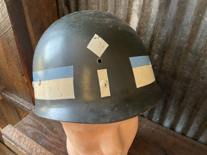 Cold War Era Helmet Liner 1953 Micarta Westinghouse named REIGHARD
