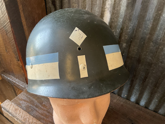 Cold War Era Helmet Liner 1953 Micarta Westinghouse named REIGHARD