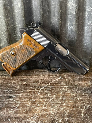 1940 Walther PPK 7.65mm (.32 ACP) – Police Issue Eagle/C – Matching Electric-Penciled Slide – Bakelite Grip
