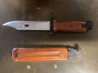 Soviet/Eastern bloc AK Bayonet ( Type II/ 6X3 Style)