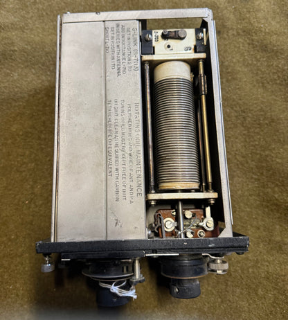 WWII U.S. Navy CRV-47191 Radio Tuning Unit (RCA – 1942)