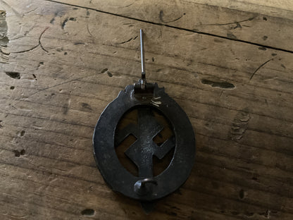Repro German Coburg Badge “MIT Hitler in Coburg 1922-1932”