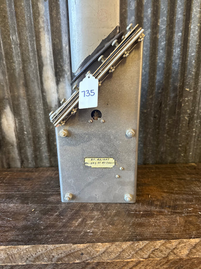 WWII U.S. Aircraft Radio Antenna Mast Assembly – Complete w/ Base & Internal Tuning Unit