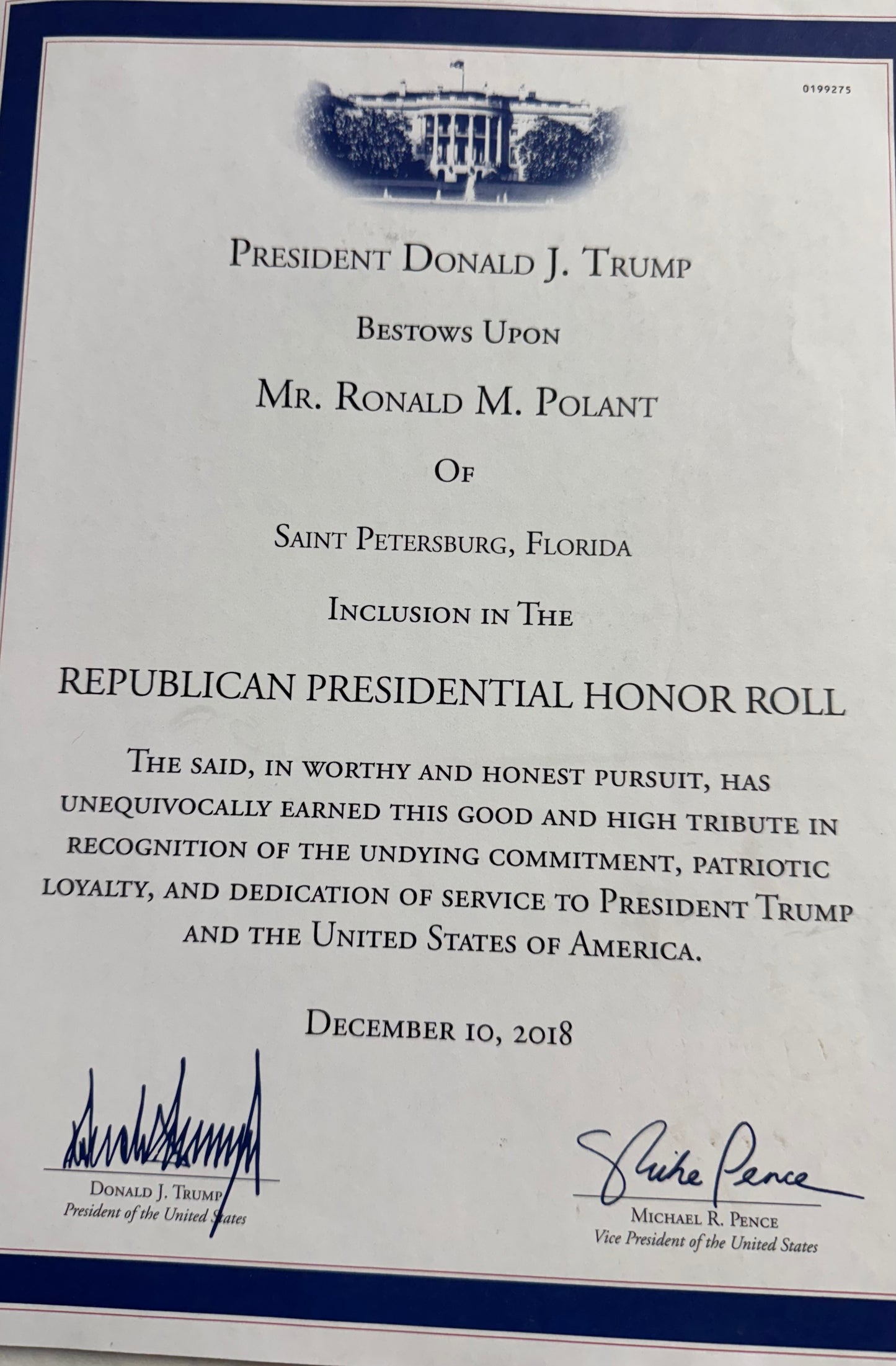 UNITED STATES COAST GUARD

REAR ADMIRAL RONALD M. POLANT

NAMED AVIATION & COMMAND GROUPING