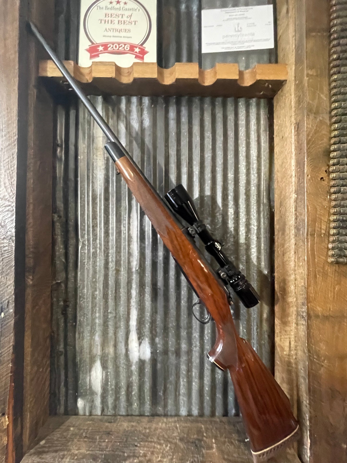 Remington Model 700 BDL 7mm Remington Magnum – Scoped – Walnut Stock