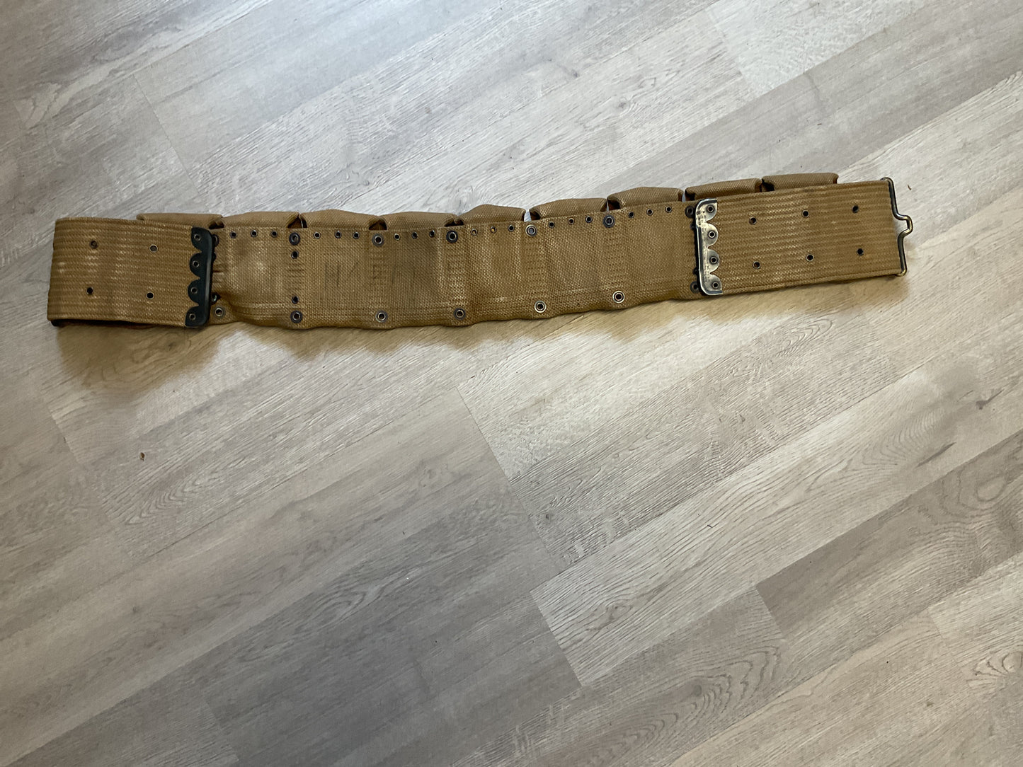 Mills Pre WWI US 9 Pocket Ammo Cartridge Belt Eagle Snaps