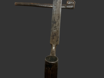 Prussian M1809 Potsdam bayonet with partial scabbard