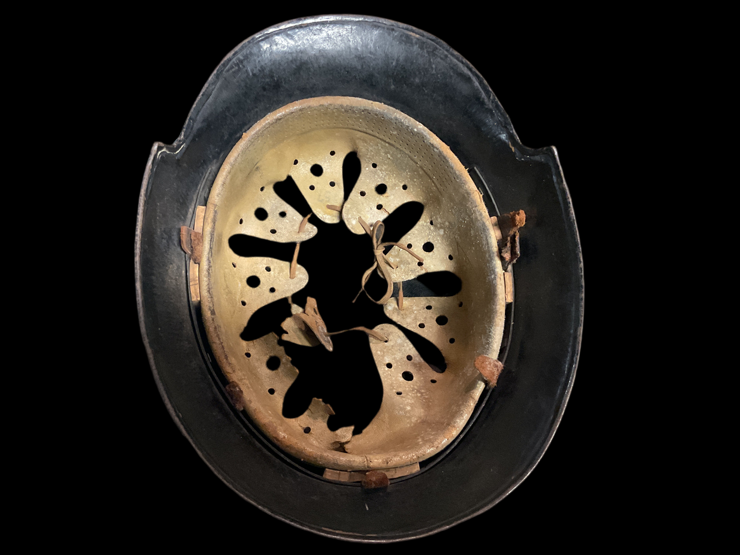 WWII German M34 Fire/Police Helmet
