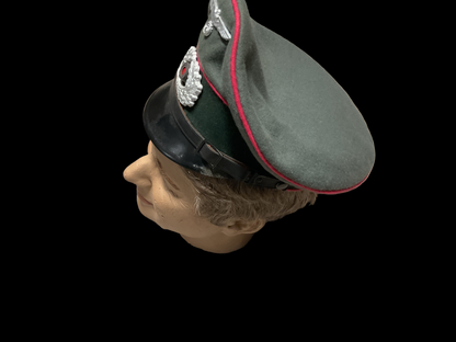 Reproduction  Heer Artillery Officers Visor Cap