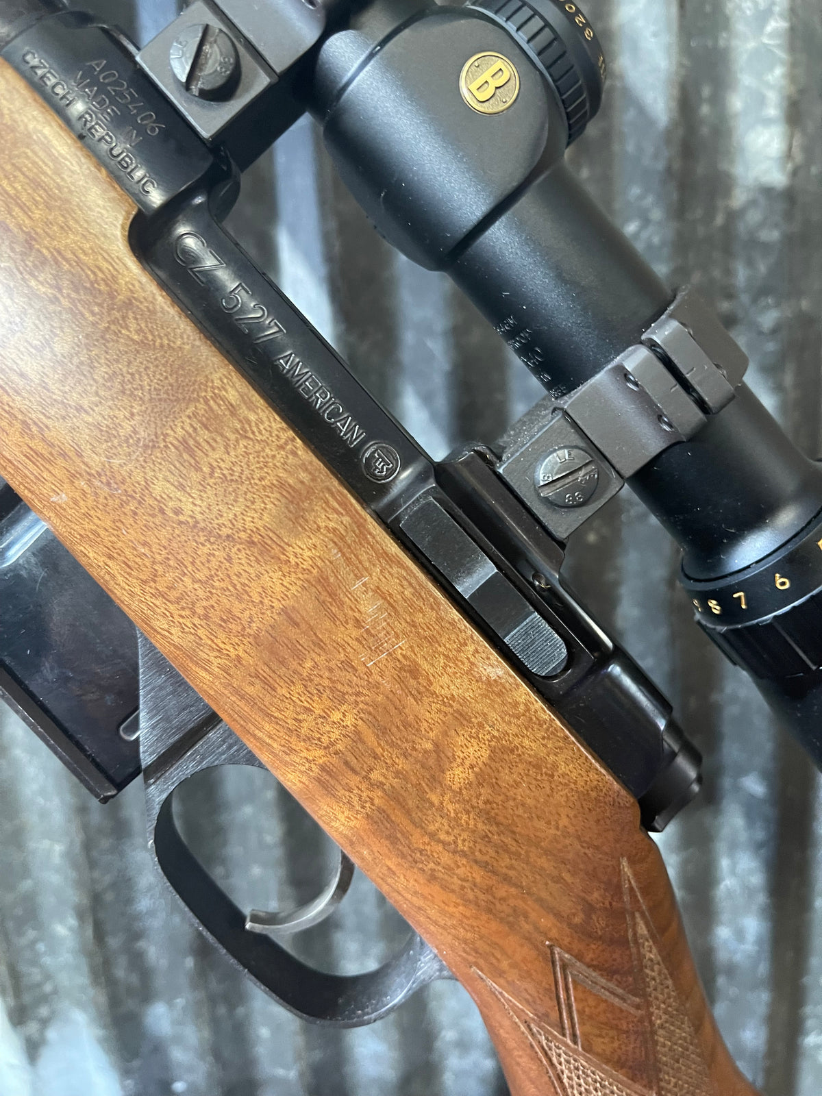 CZ 527 American .204 Ruger – Bushnell Elite 3-9x Scope – Czech Made