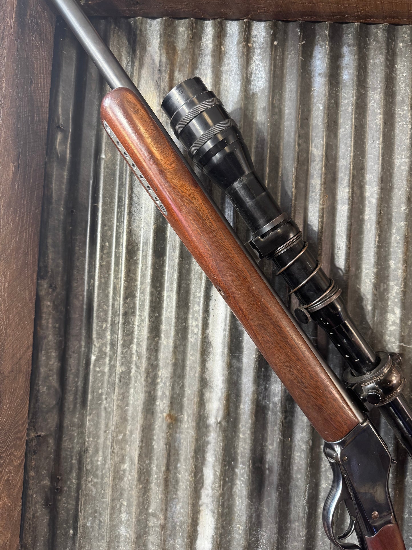 Custom Winchester 1885 High Wall Target Rifle – .225 Winchester – Heavy Barrel – B&L Balvar 24 Scope