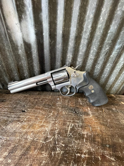 Smith & Wesson Model 648 .22 WMR 8-Shot Stainless Revolver — Original Case