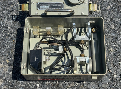 U.S. Army Signal Corps TS-15C/AP Fluxmeter Complete Magnetic Test Set with Accessories