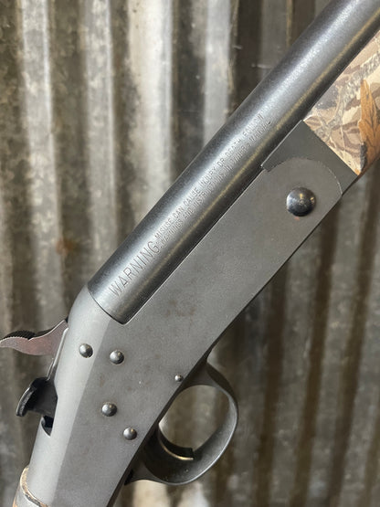H&R Pardner SB2 10 Gauge 3½” Single Shot – Camo Stock – Good Used Condition