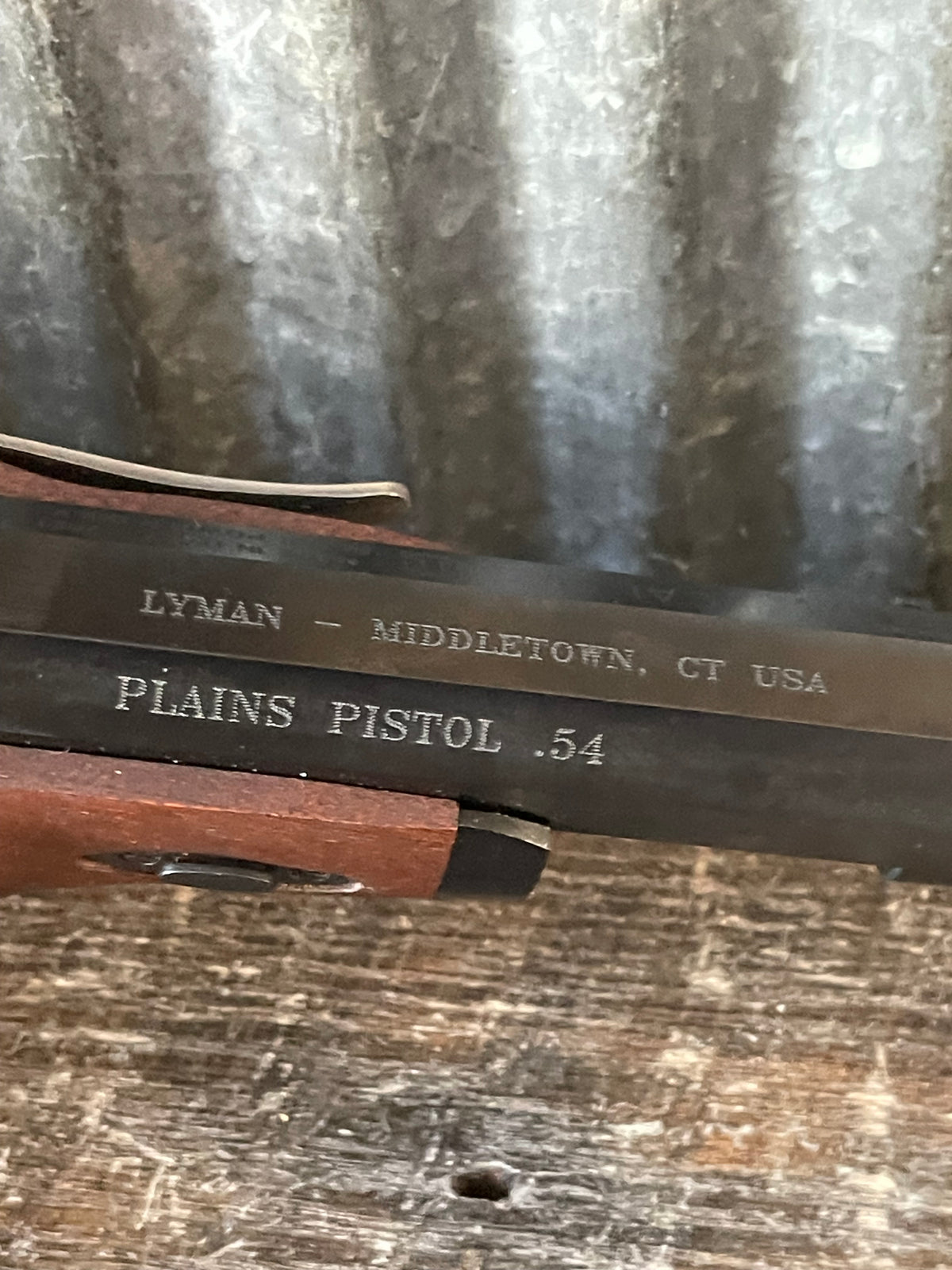 Lyman Plains Pistol .54 Caliber Percussion Black Powder Pistol – 2021 – Appears Unfired