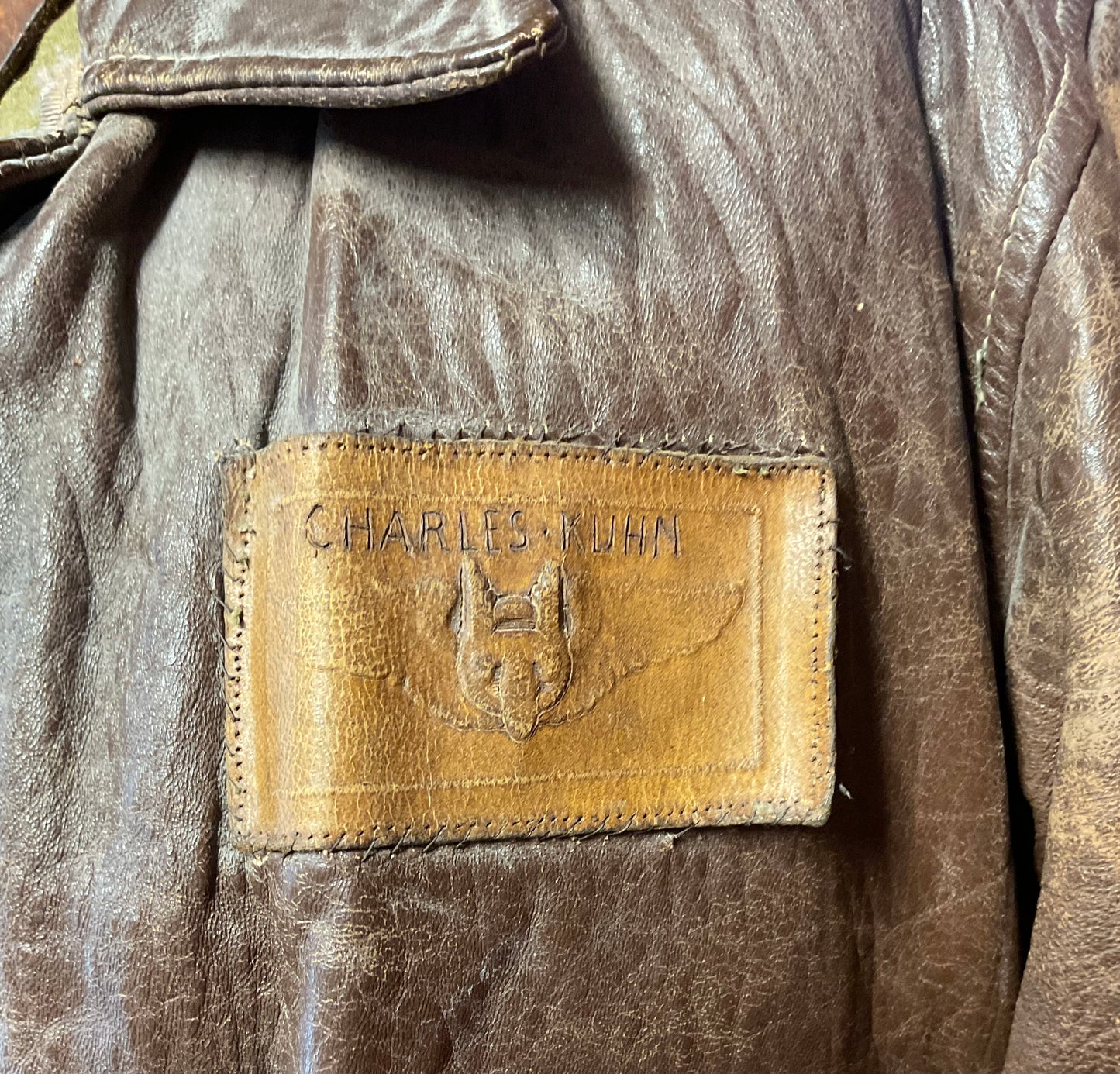 WWII Flight Jacket-Authentic and Indetified w/ extras