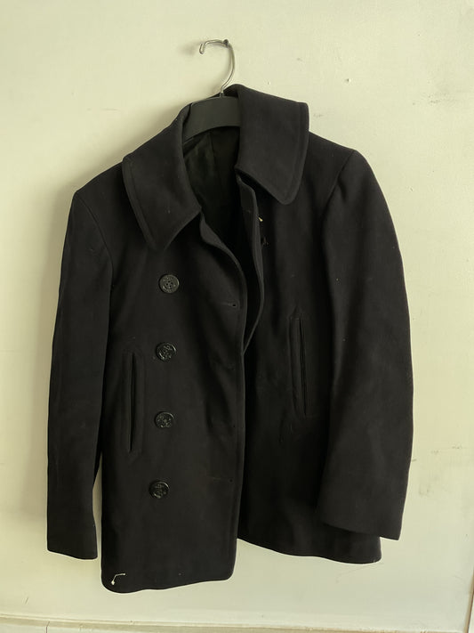 WWII US Naval Peacoat-Named