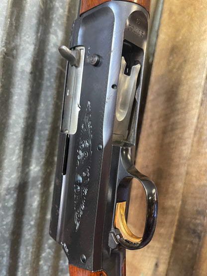 Browning Auto-5 Light Twelve 12 Gauge – Belgian Made – Engraved Receiver – Gold Trigger