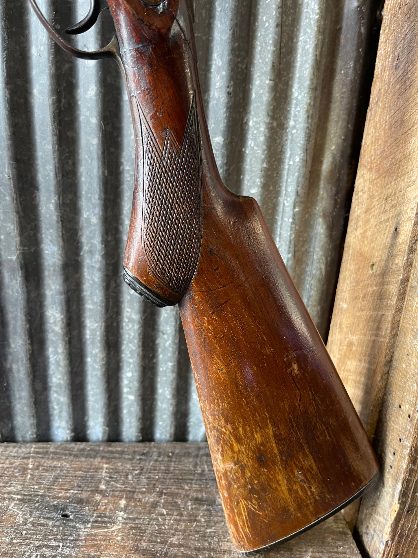 Crescent Arms “Plymouth” Side-by-Side Shotgun – 16 Gauge